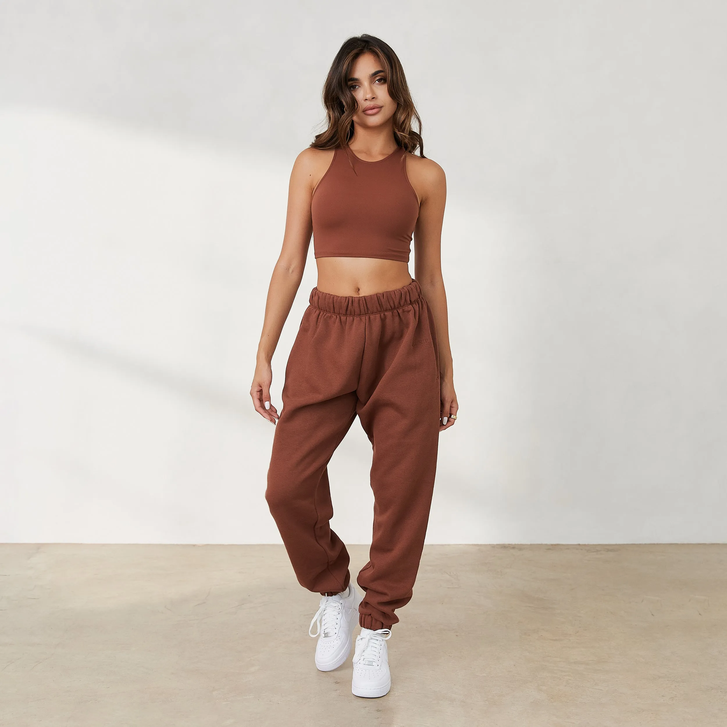 365 Oversized Joggers - Chocolate