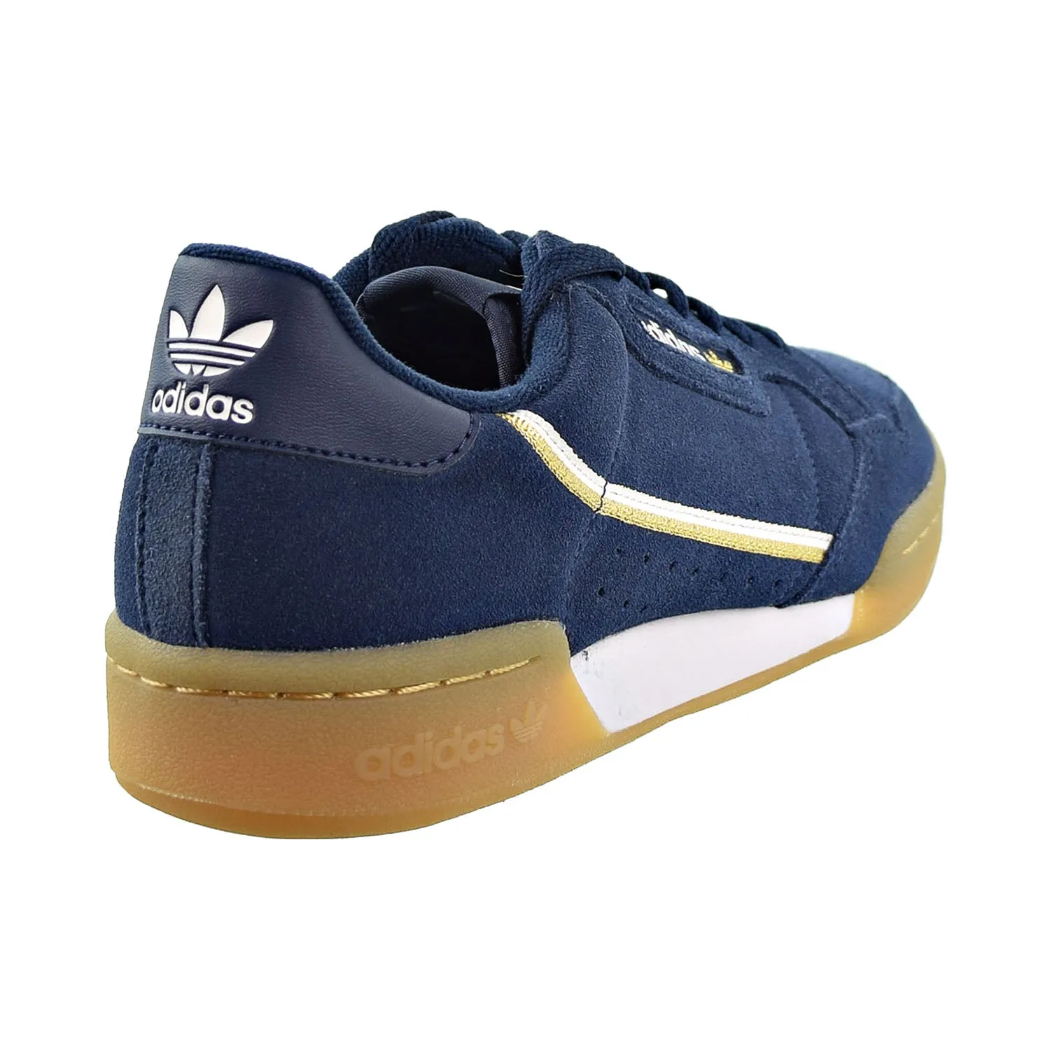 Adidas Continental Mens Shoes Colligiate Navy/Cloud White/Gold  Metallic