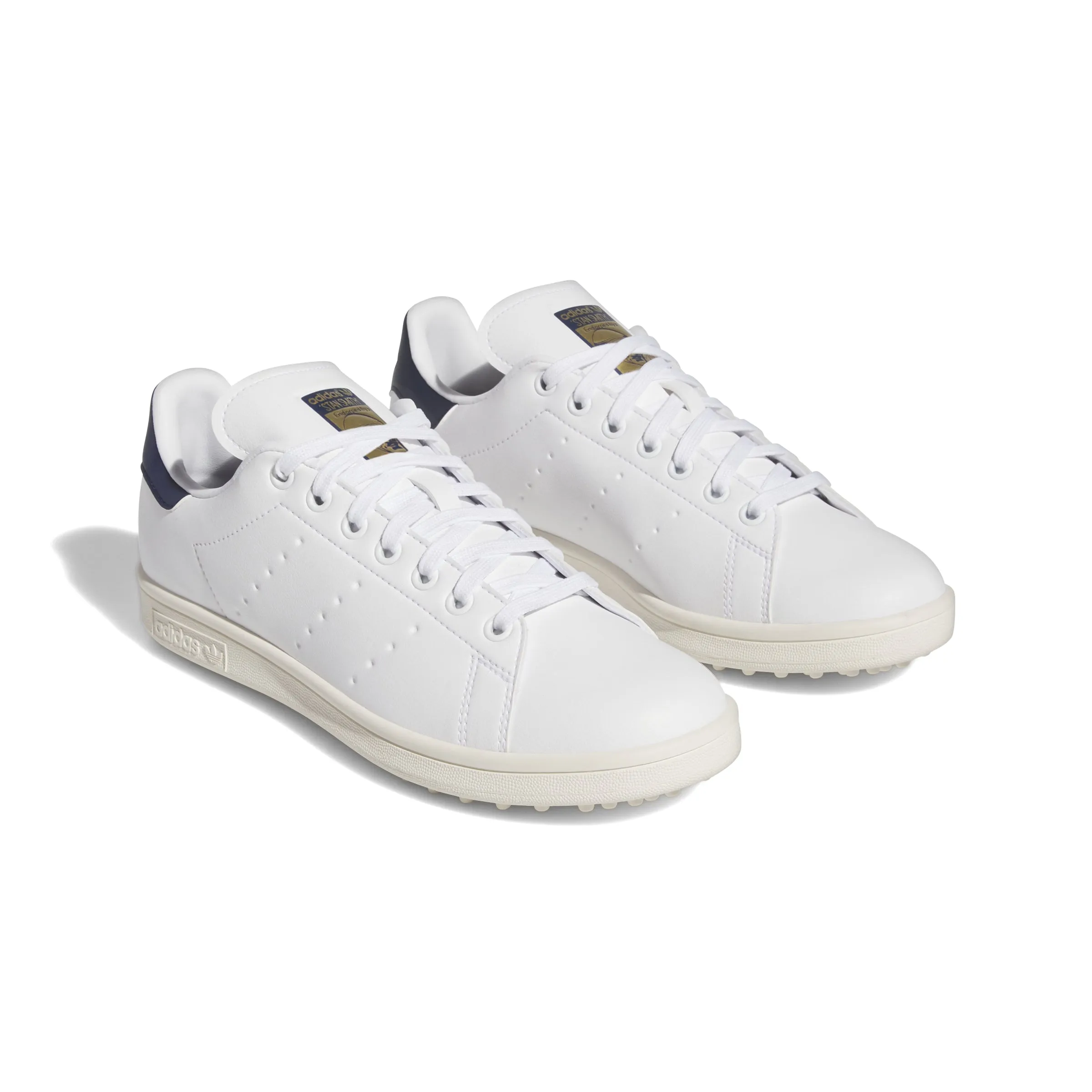 adidas Stan Smith Golf Shoes - White/Collegiate Navy