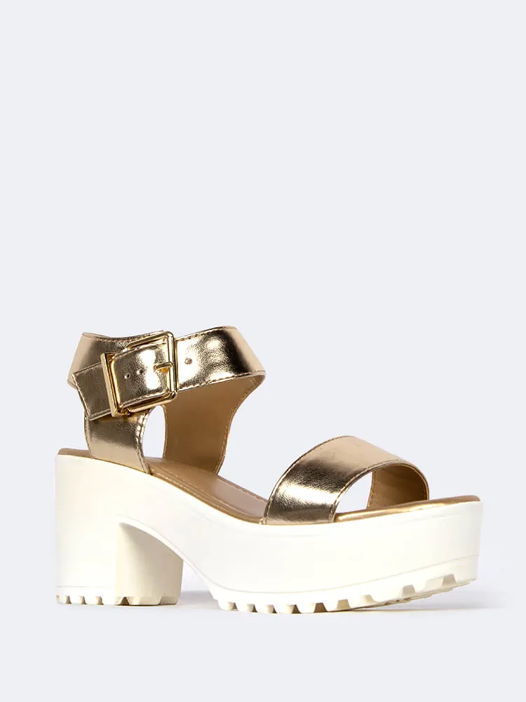 Ankle Strap Platform Sandals