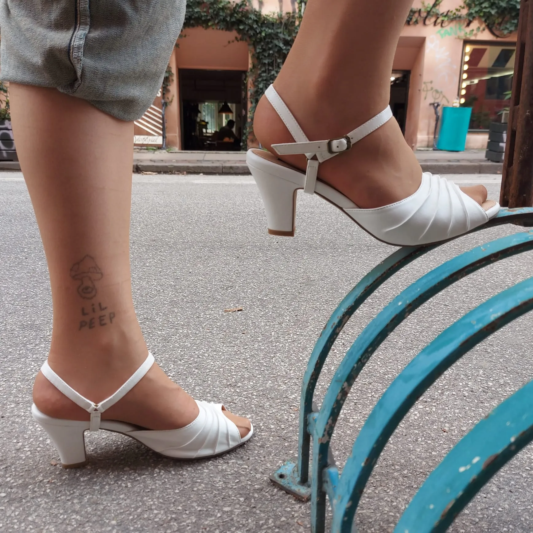 Ankle Strap White