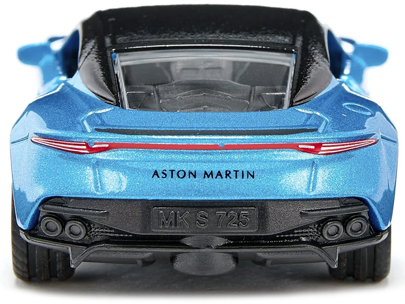 Aston Martin DBS Superleggera Blue Metallic with Black Top Diecast Model Car by Siku