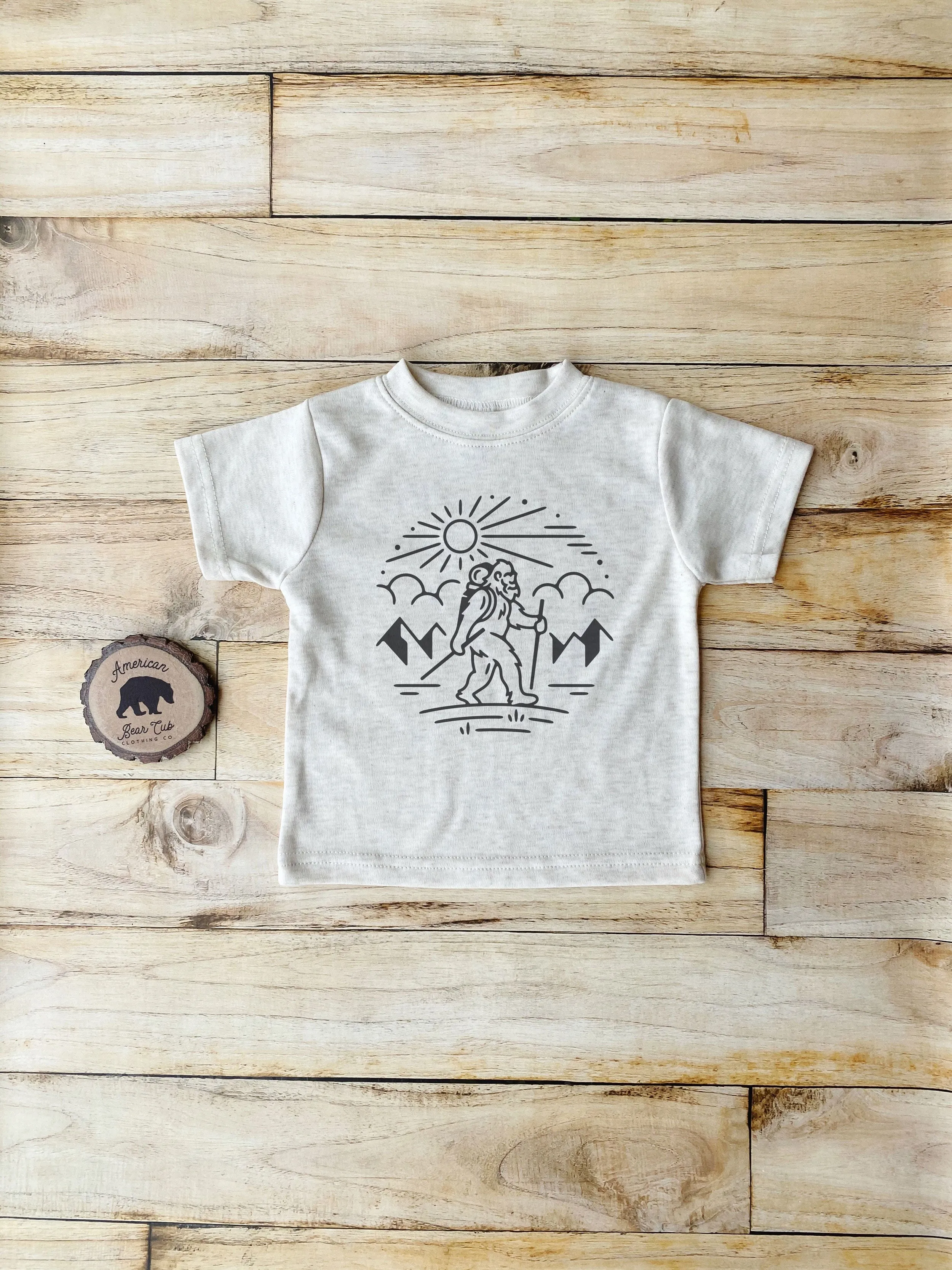 Bigfoot Hiking Bodysuits, Shirts & Raglans for Baby, Toddler & Youth