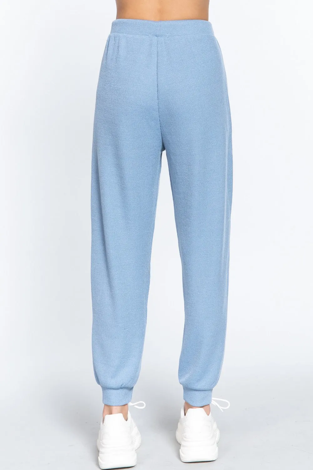 BLUE MOON WAIST STRING DETAIL HACCI JOGGERS