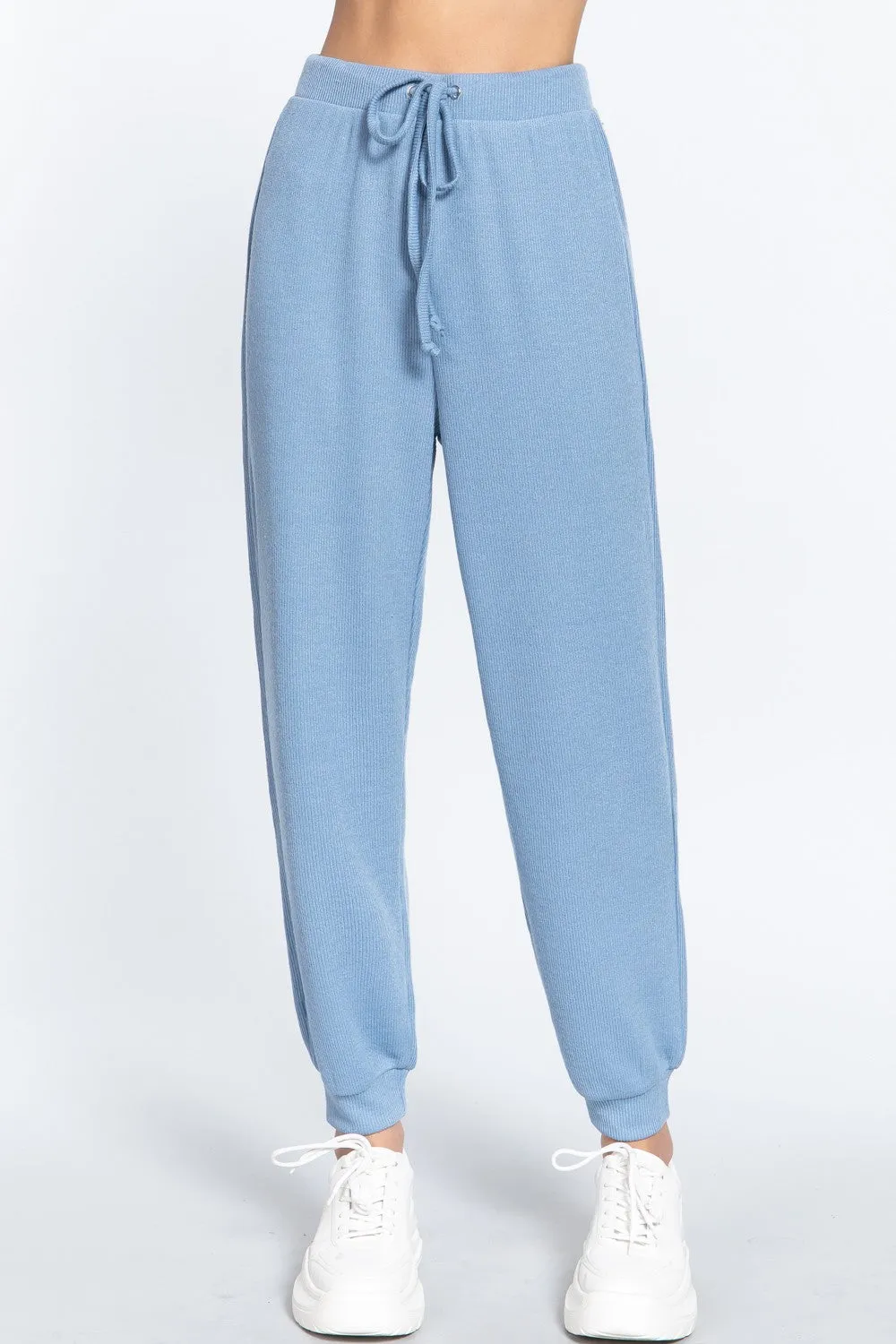 BLUE MOON WAIST STRING DETAIL HACCI JOGGERS