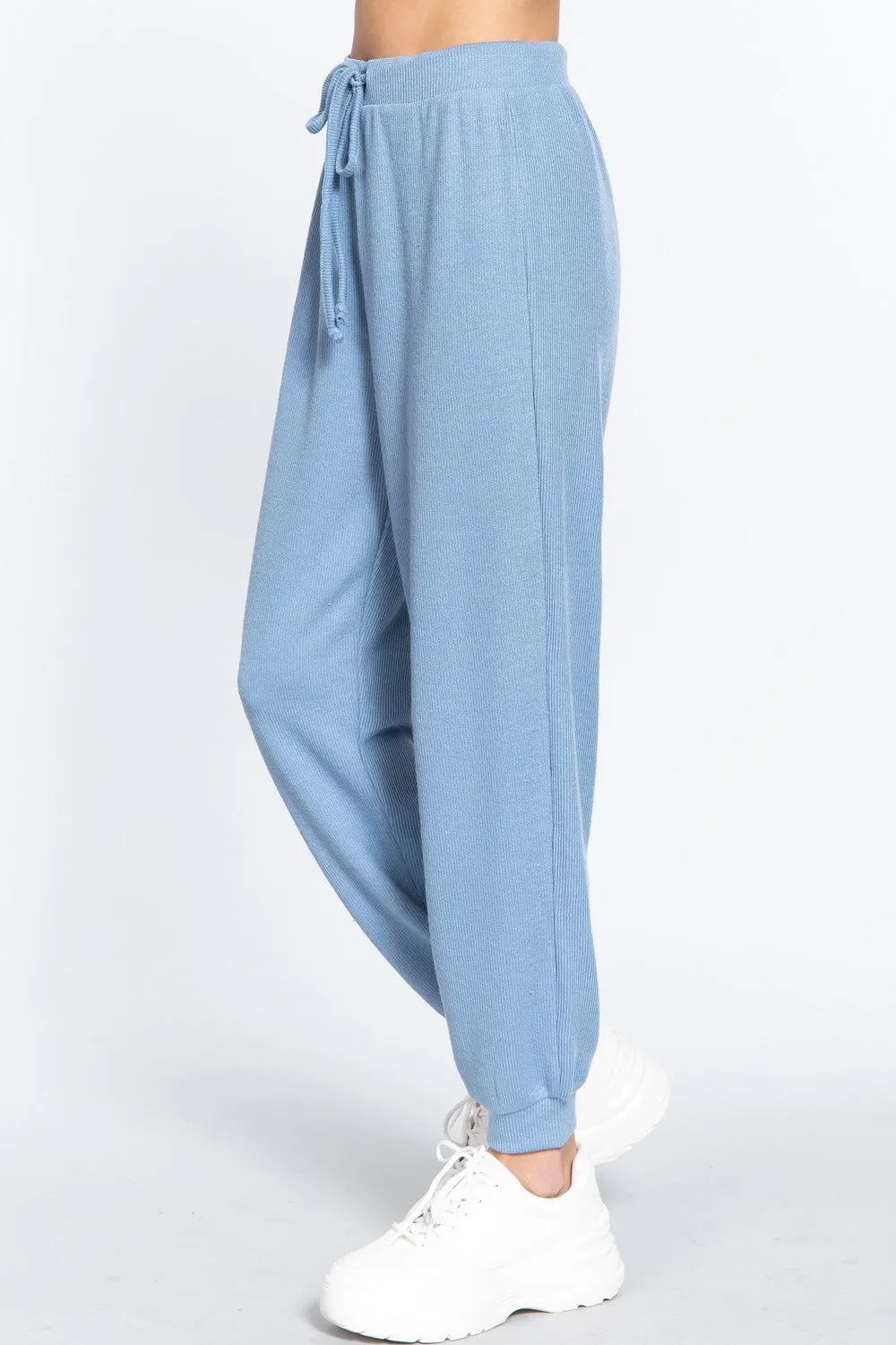 BLUE MOON WAIST STRING DETAIL HACCI JOGGERS