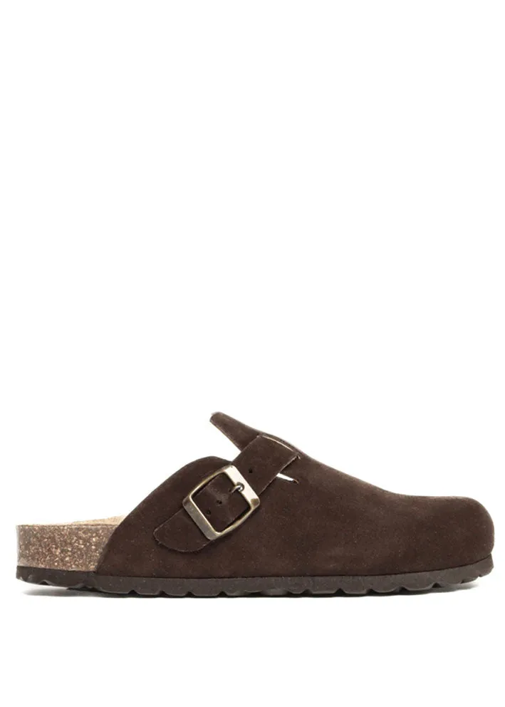 Bukela Molly Slipper Sko - Dark Brown