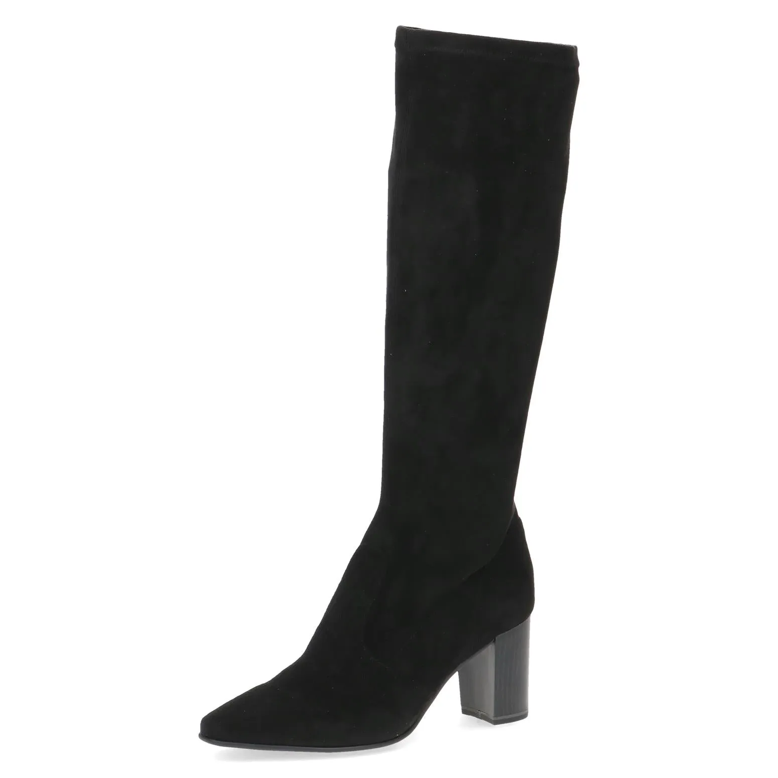 Caprice Ladies Stretch Leg Mid Heel Boot