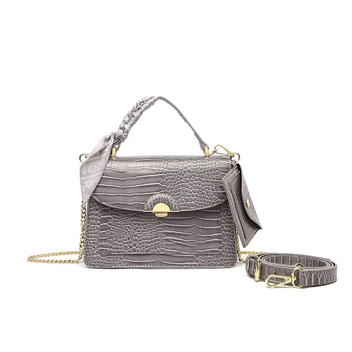 Casual Textured Shoulder Bag ZY 2306