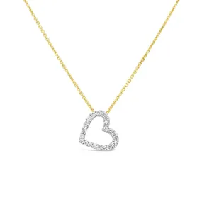 Clara by Martin Binder Diamond Heart Necklace (0.26 ct. tw.)