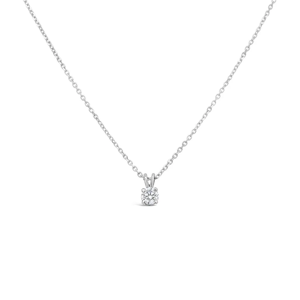 Clara by Martin Binder Diamond Solitaire Necklace (0.16 ct. tw.)