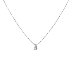 Clara by Martin Binder Diamond Solitaire Pendant Necklace (0.10 ct. tw.)