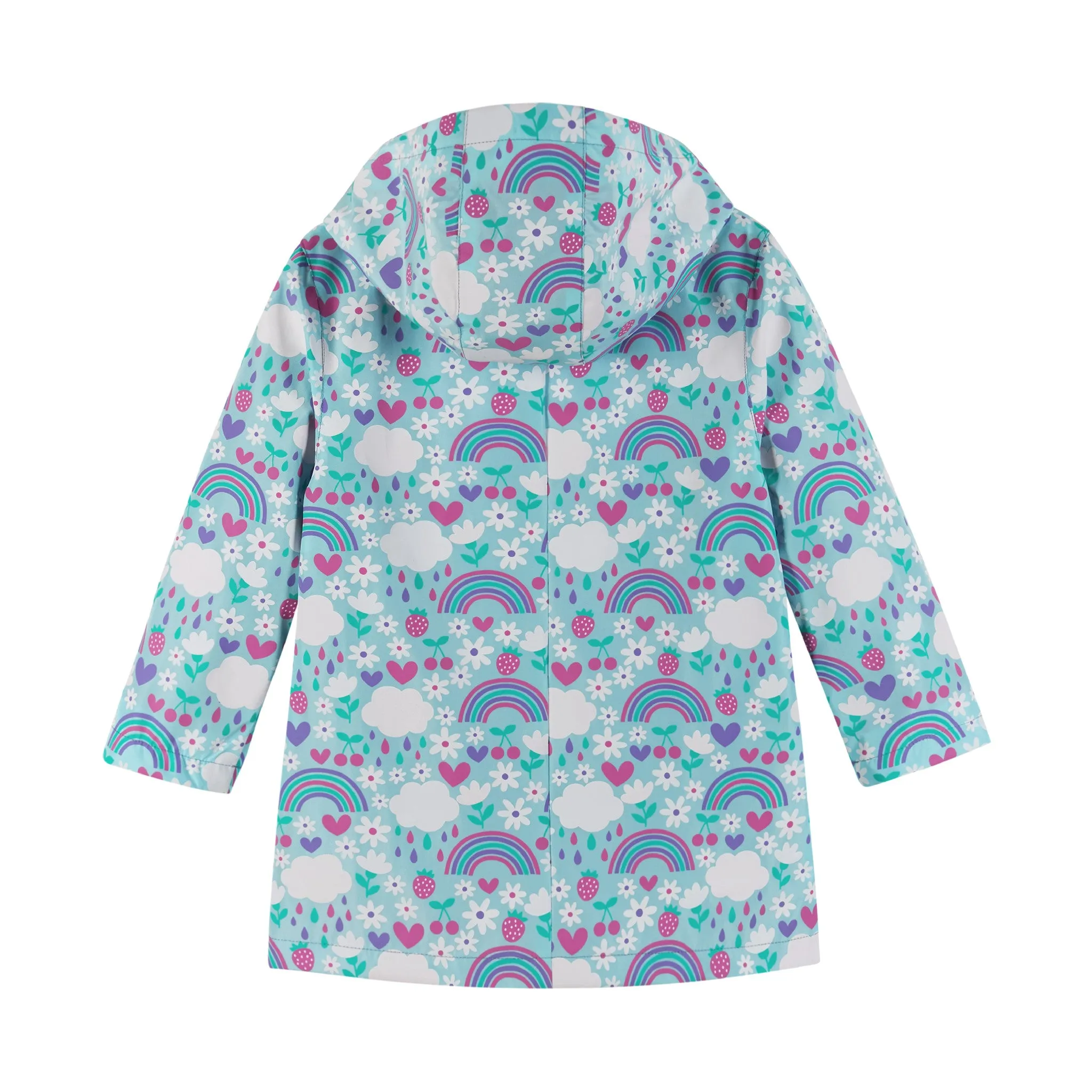 Color Changing Raincoat | Aqua Rainbows