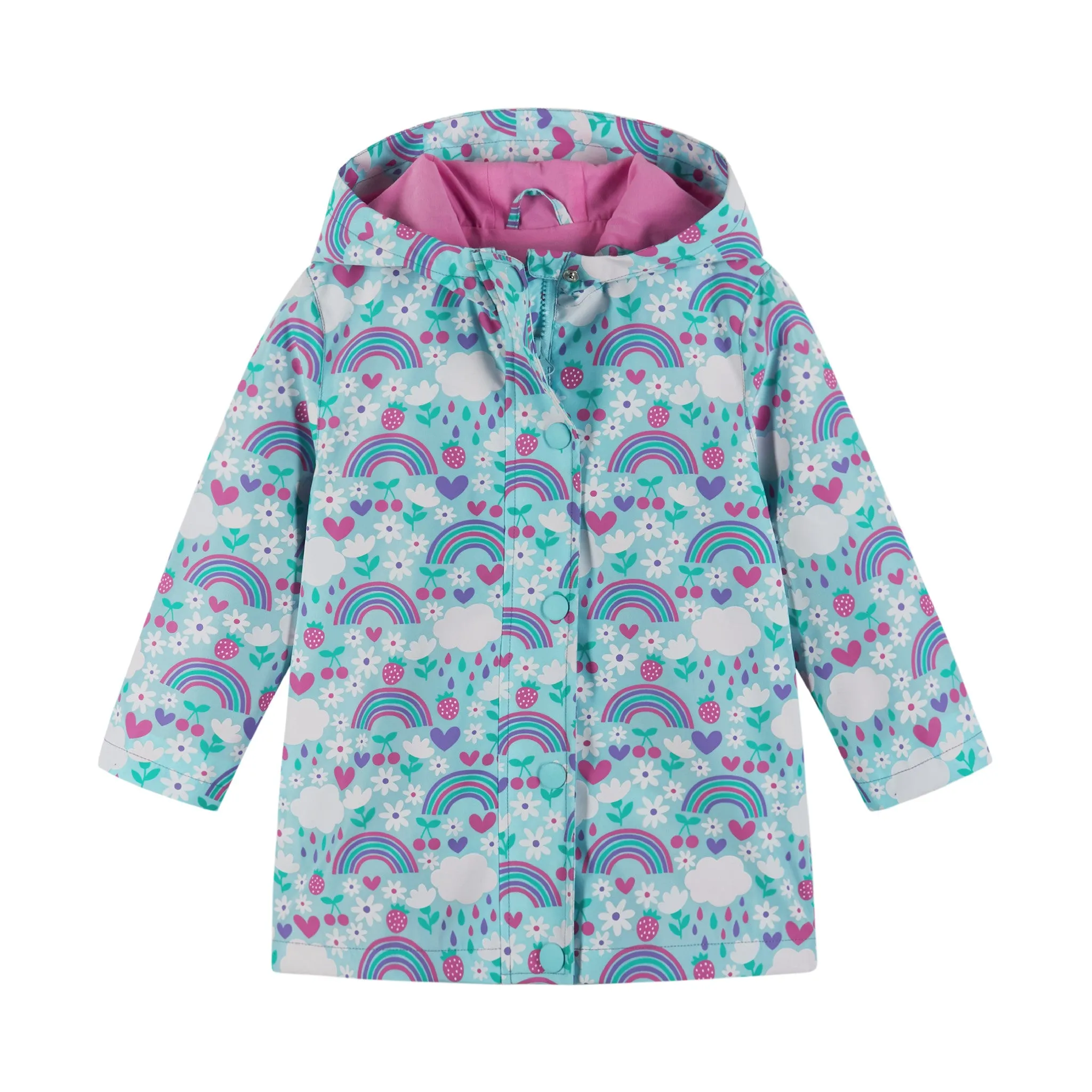 Color Changing Raincoat | Aqua Rainbows