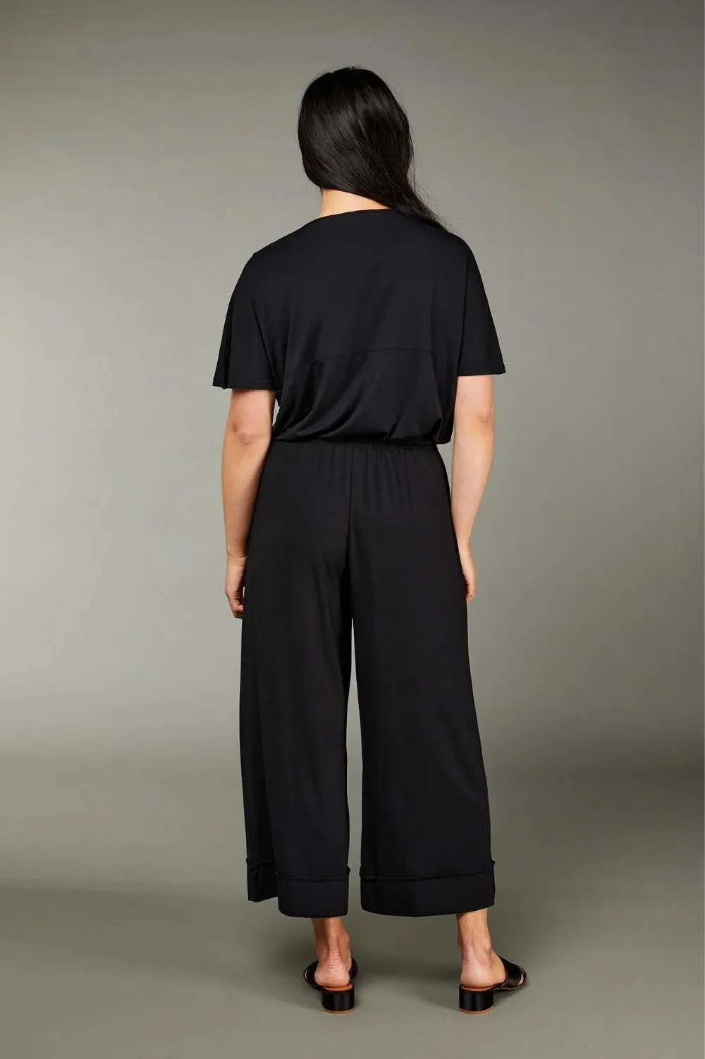 Culotte Resort Pant | Black