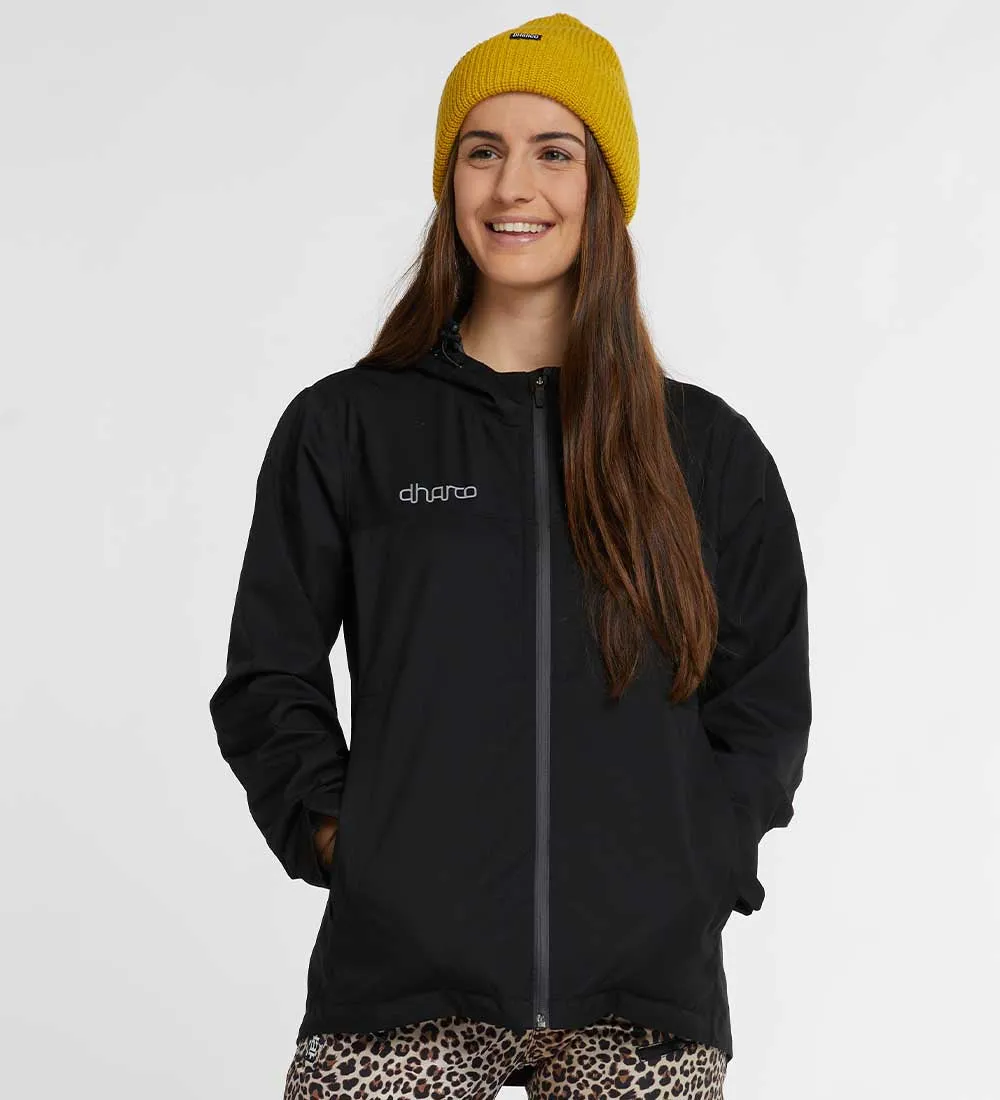 Dharco Womens Rain Jacket | Stealth