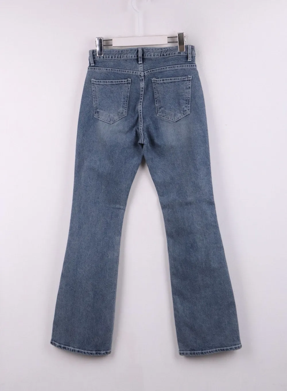 High Waist Cropped Straight Leg Jeans CJ425