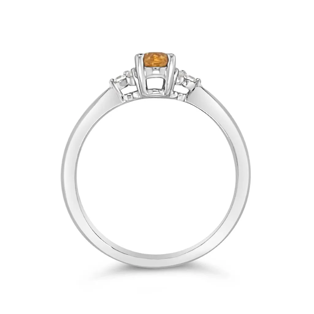 Irisa by Martin Binder Citrine & Diamond Accent Ring