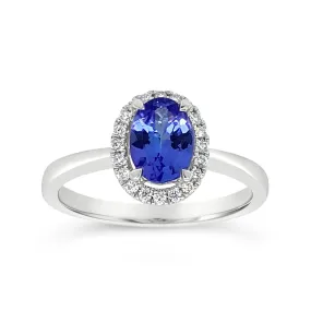 Irisa by Martin Binder Tanzanite & Diamond Ring