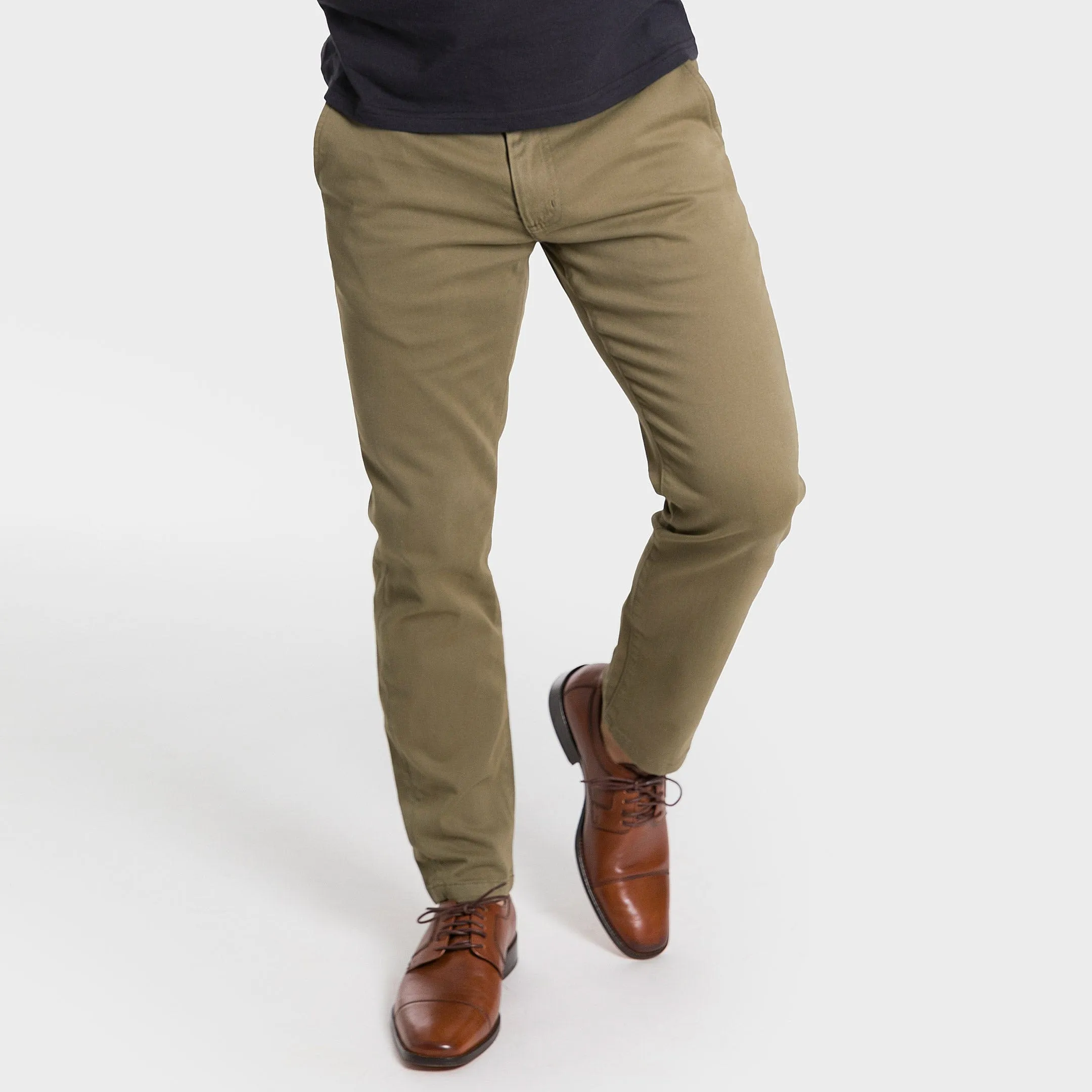 Light Green Lightweight Stretch Chino