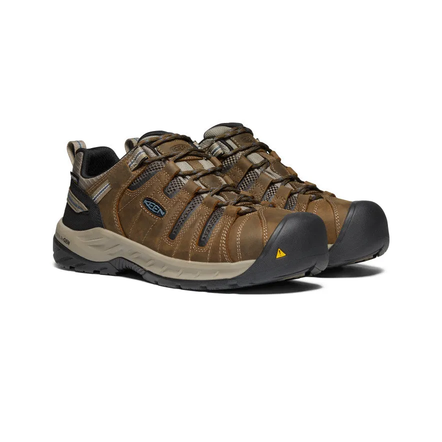 Men's Flint II Waterproof (Steel Toe)  |  Cascade Brown/Orion Blue