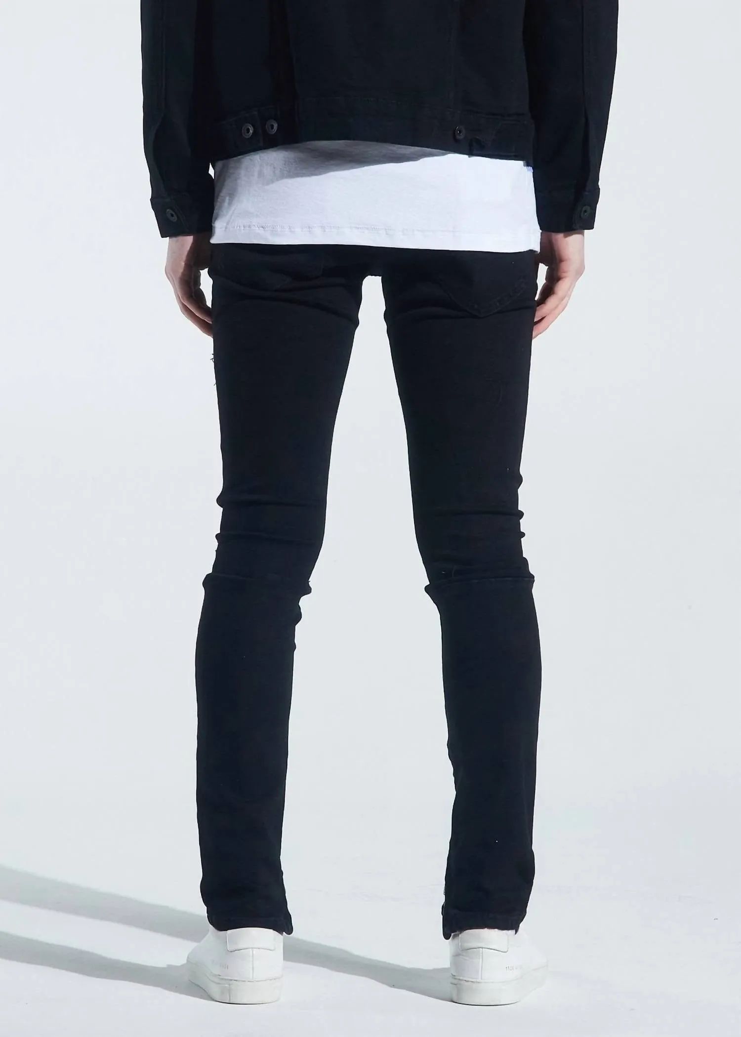 Men's Pacific Distressed Jean In Black