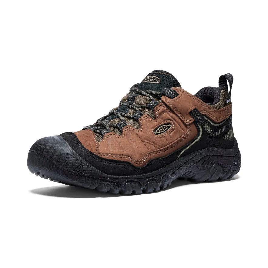 Men's Targhee IV Waterproof Hiking Shoe  |  Bison/Black