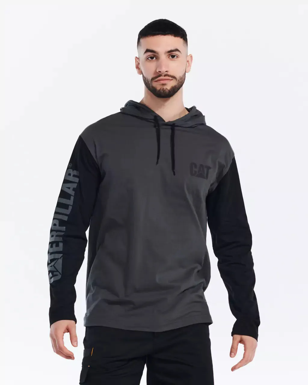 Men's UPF Hooded Banner Long Sleeve T-Shirt