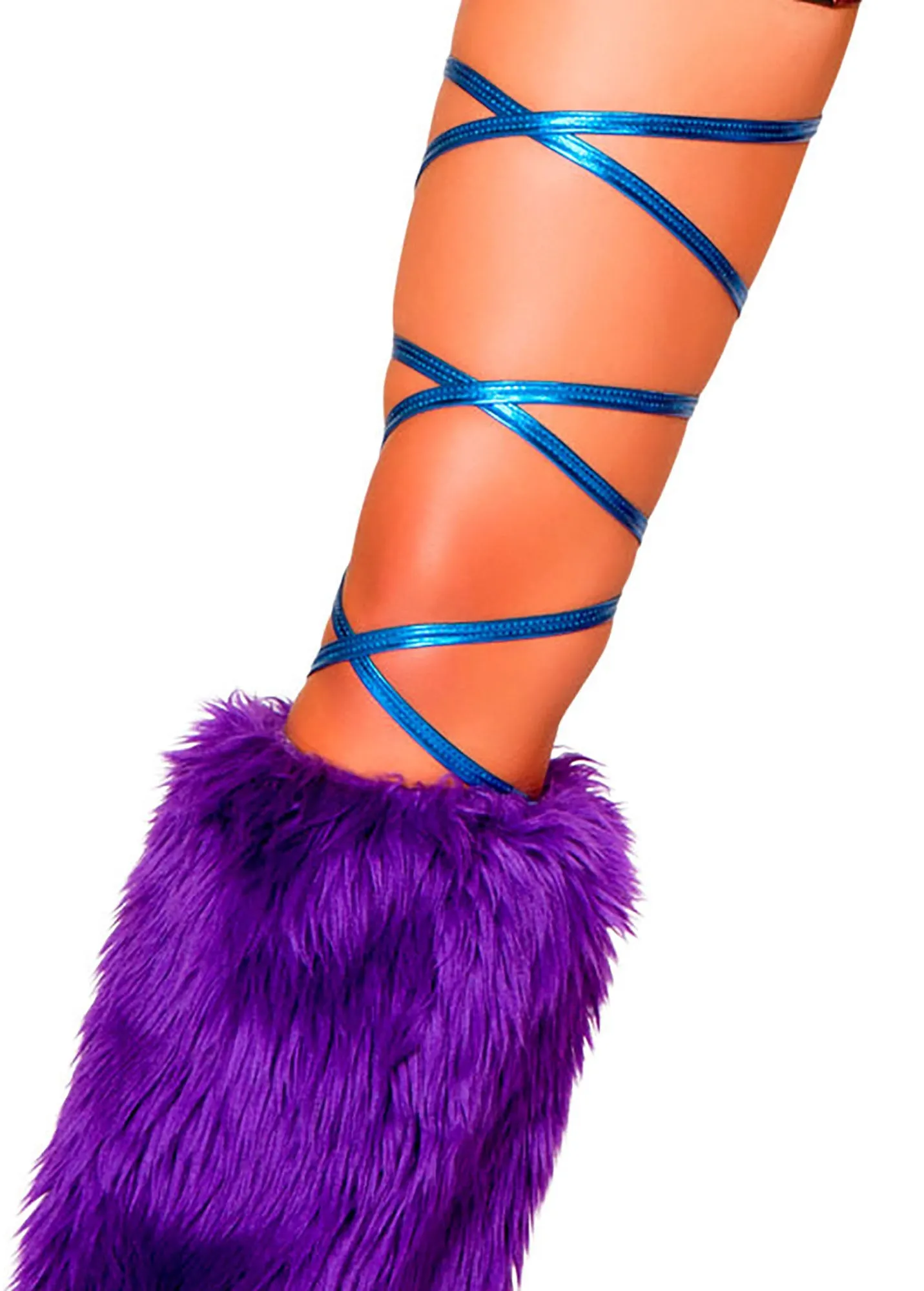 Metallic Thigh Wraps | Stripper Accessories | Rave Gear