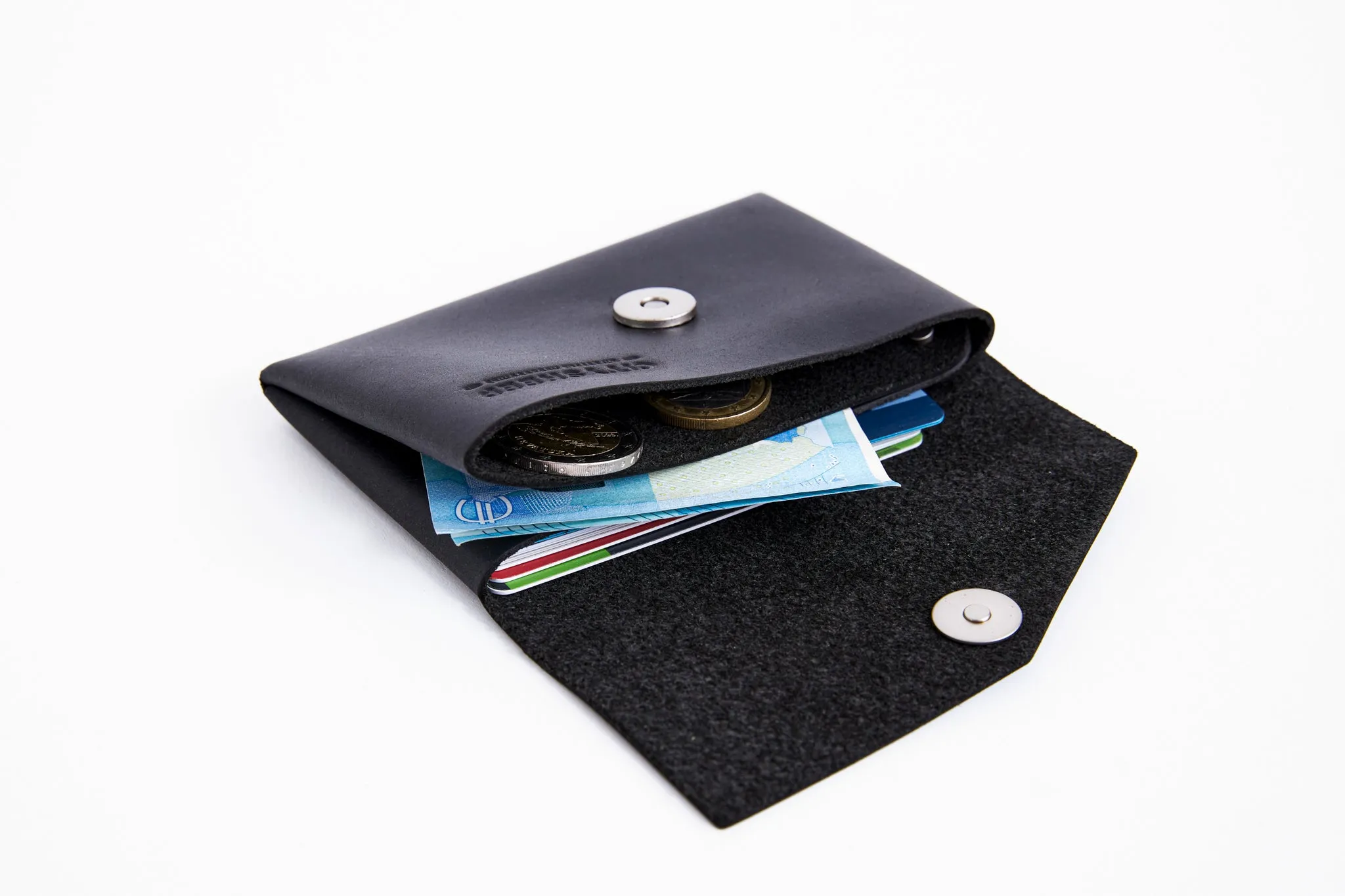 Minimalist seamless wallet/ CLASSY BLACK