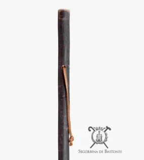 Mountain Hiking Walking Stick Made Of Natural Chestnut with Bark 120cm