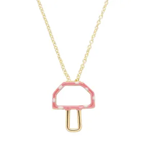 MUSHROOM PINK NECKLACE