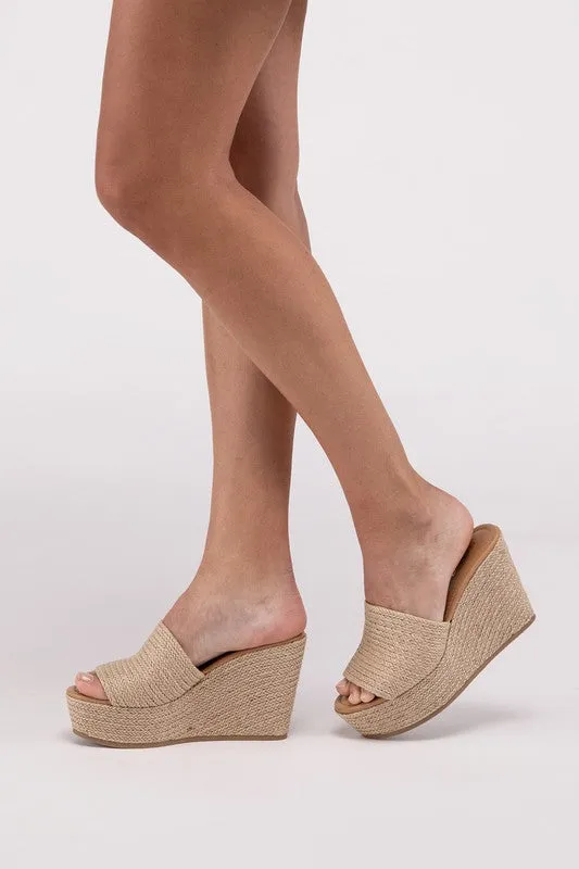 ONLINE ONLY Raquelle Wedge Platform Heels