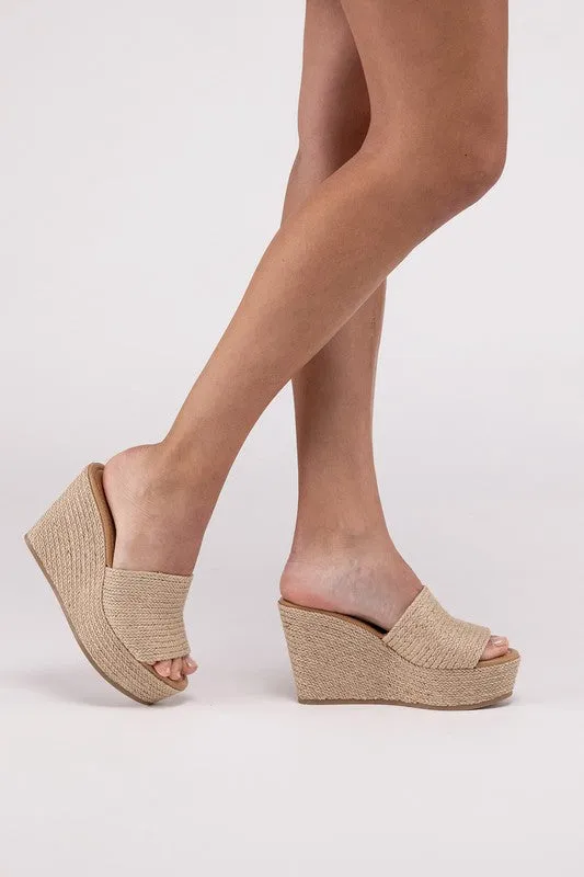 ONLINE ONLY Raquelle Wedge Platform Heels