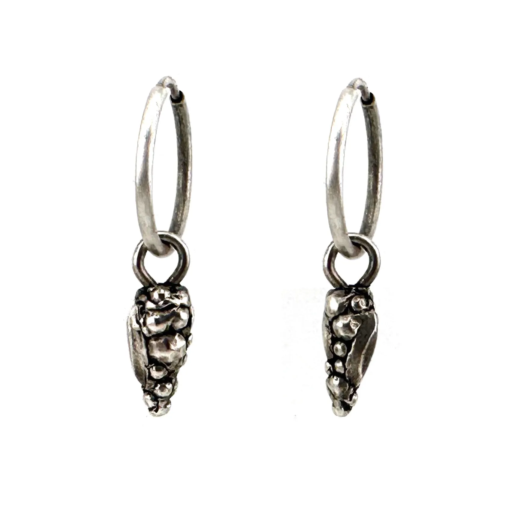 PENDULUM Tiny Hoops - Silver