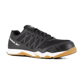 Reebok Men's Athletic Work Shoe - Black and Gum