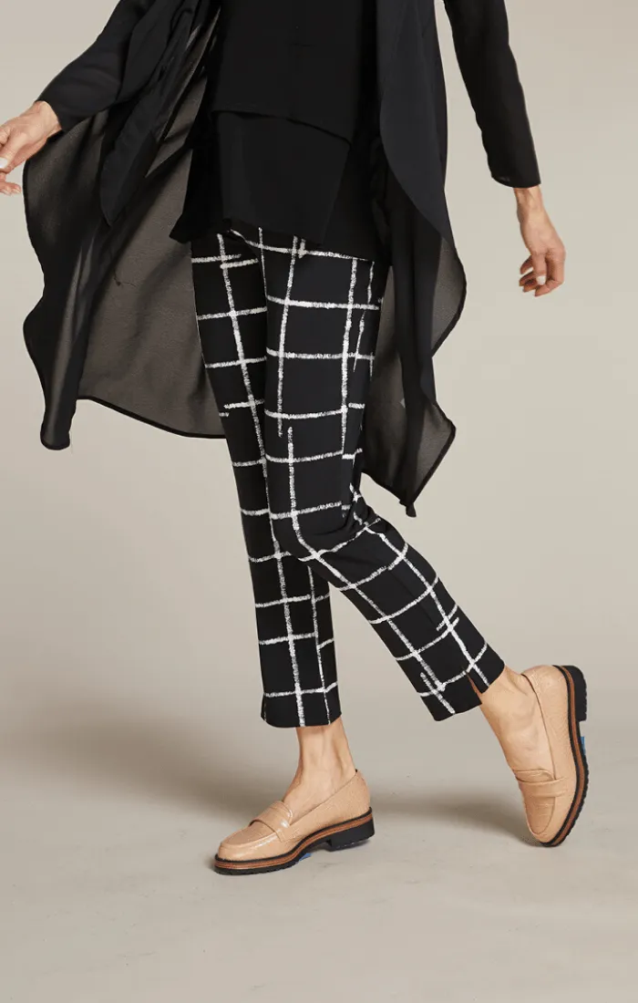 Sympli Crosshatch Narrow Pant Midi