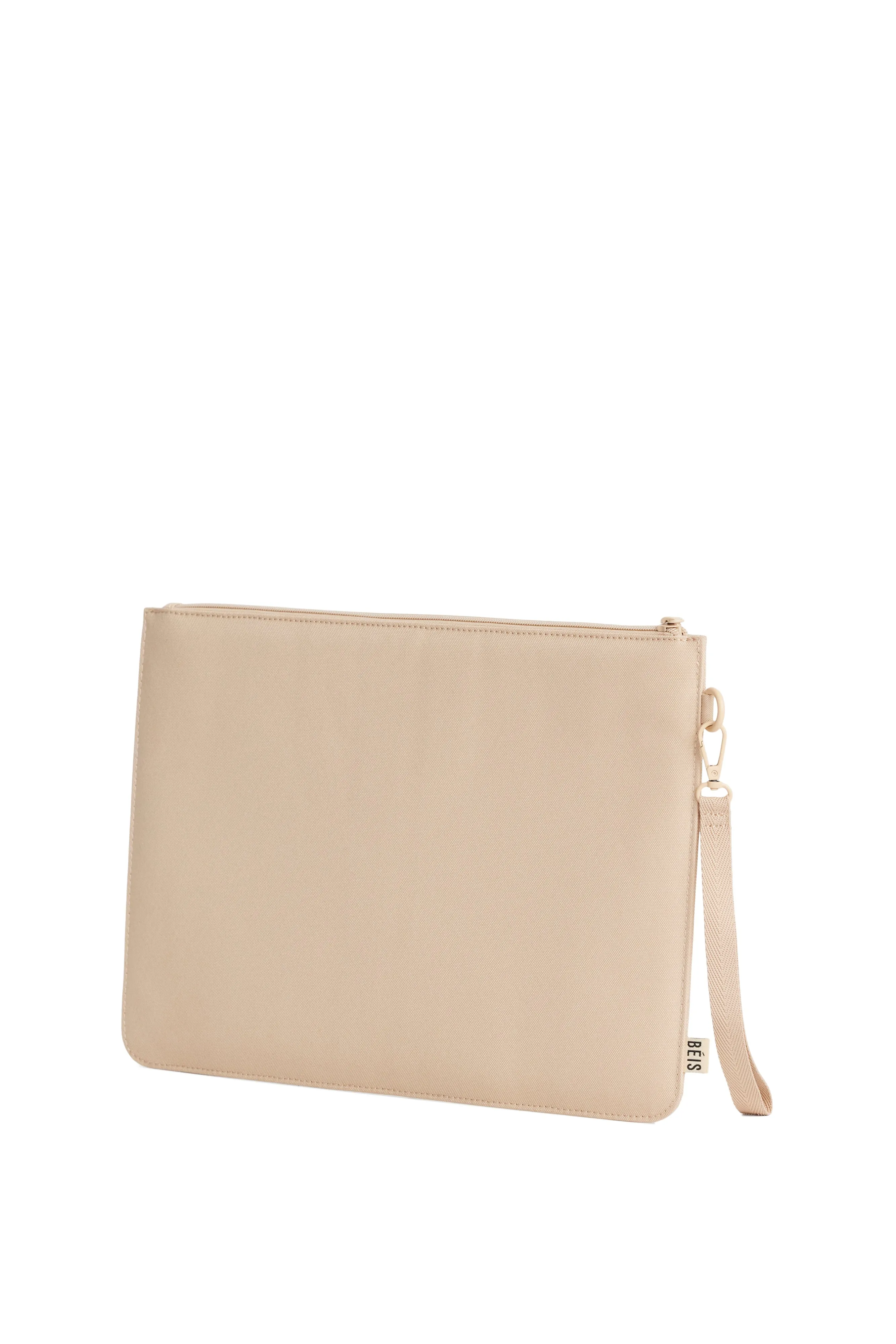 The BISics Laptop Pouch in Beige