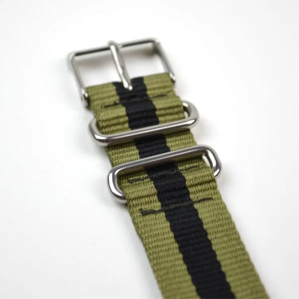 Timex - Weekender - Black / Khaki-Black Nato Strap