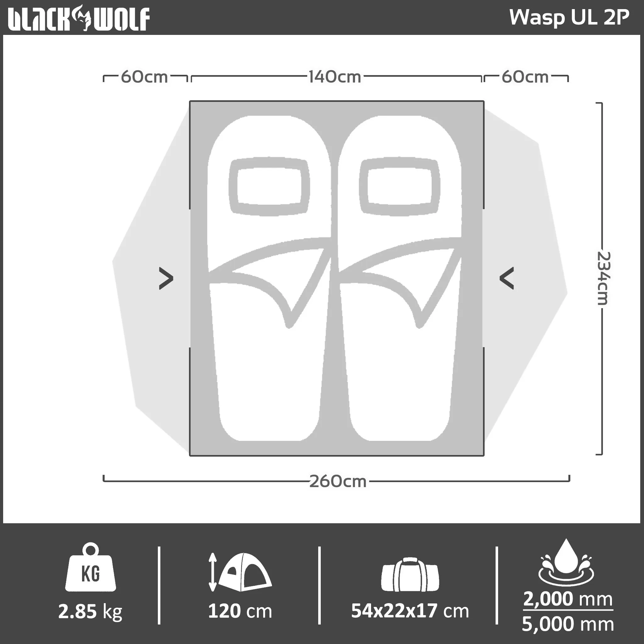 Wasp UL2 Hiking Tent