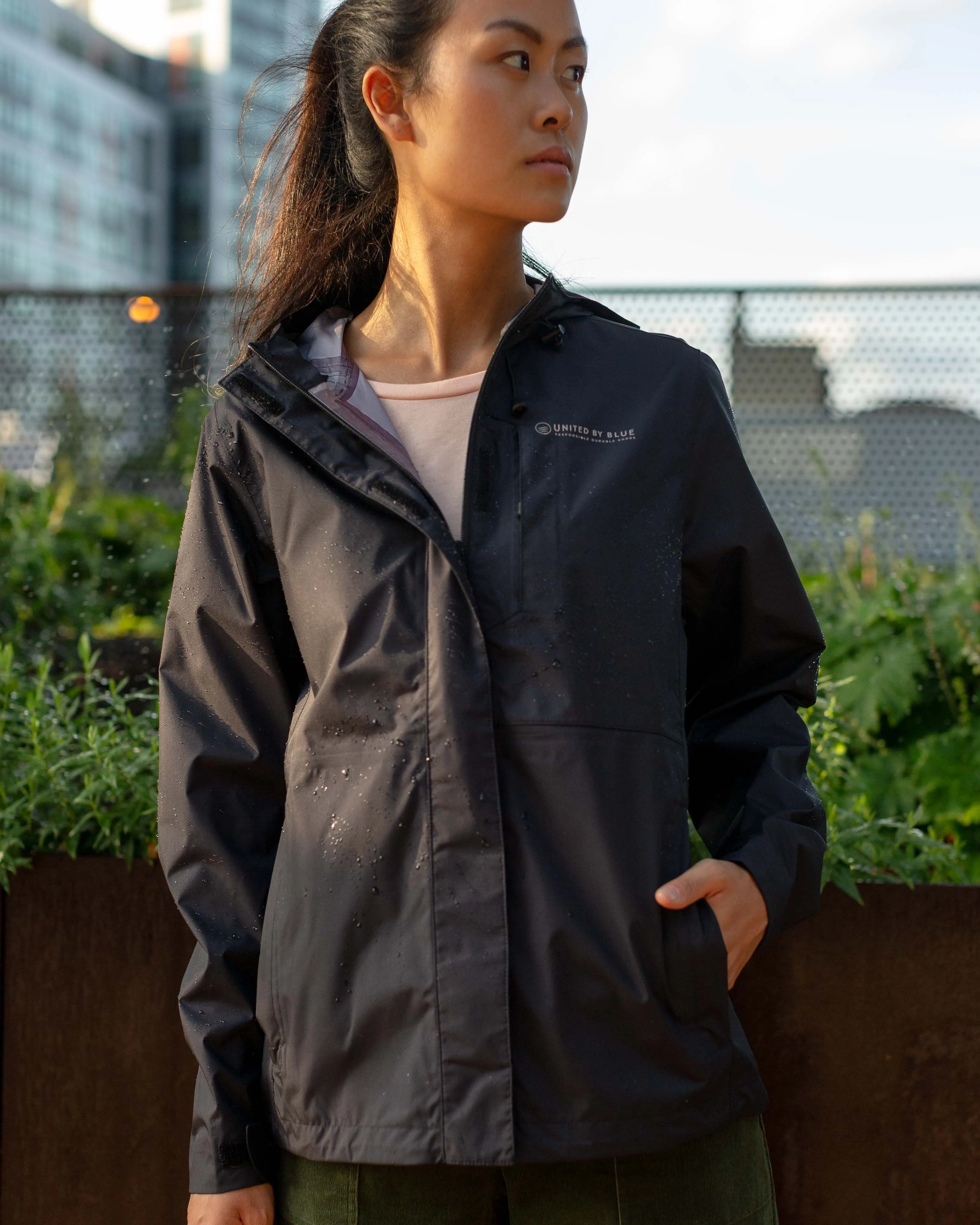 Women's Recycled Rain Shell