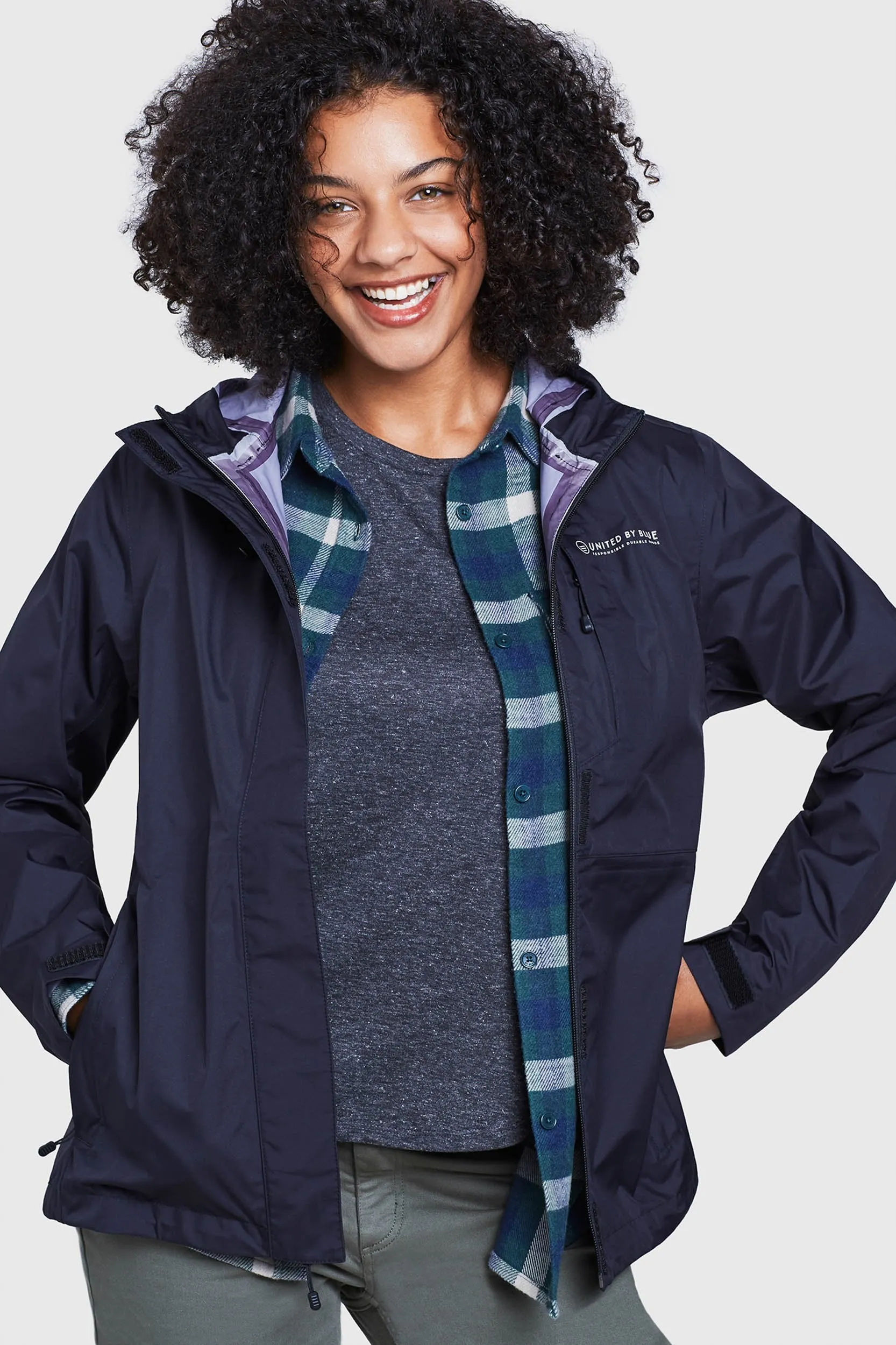 Women's Recycled Rain Shell