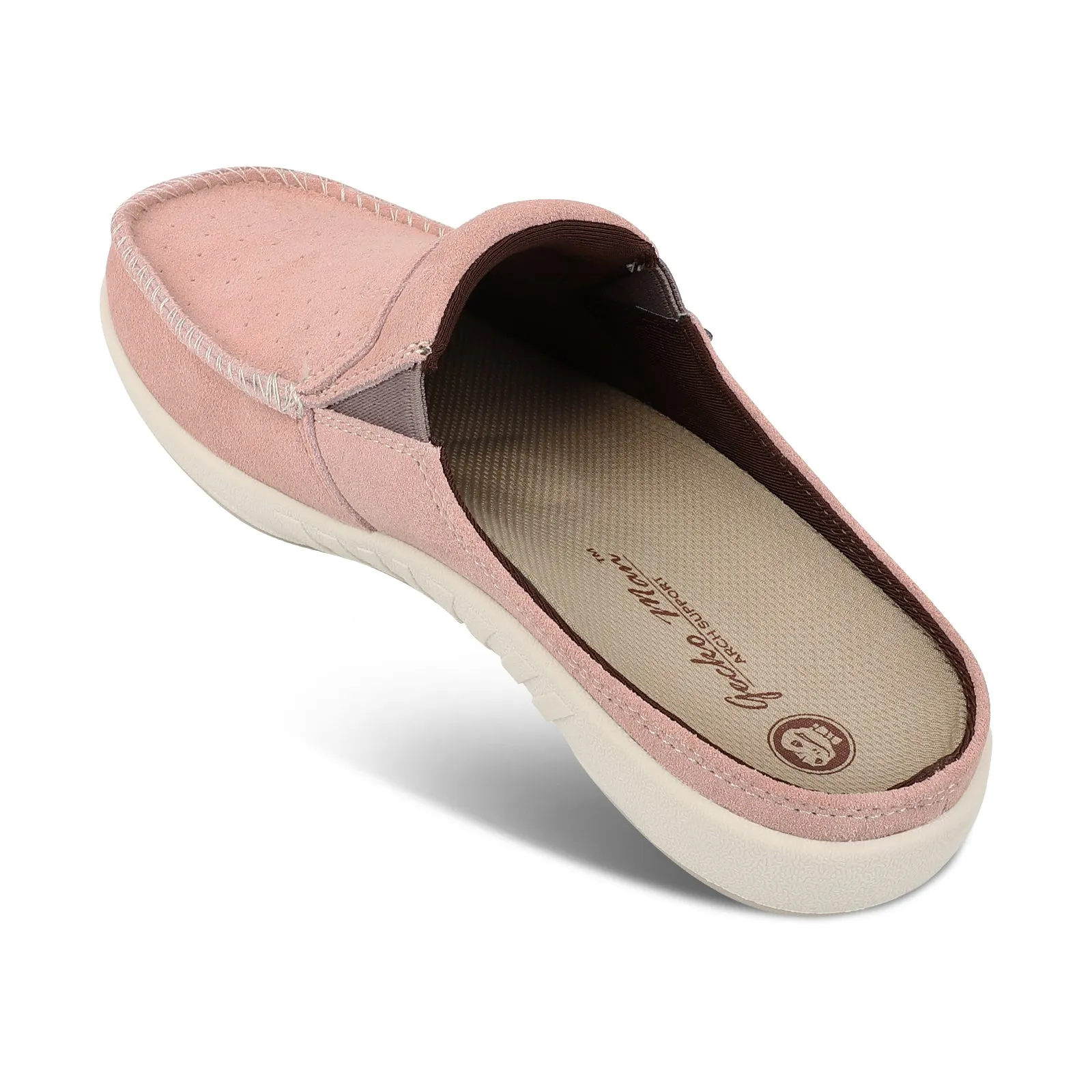 Women's Suede Arch Support Slippers